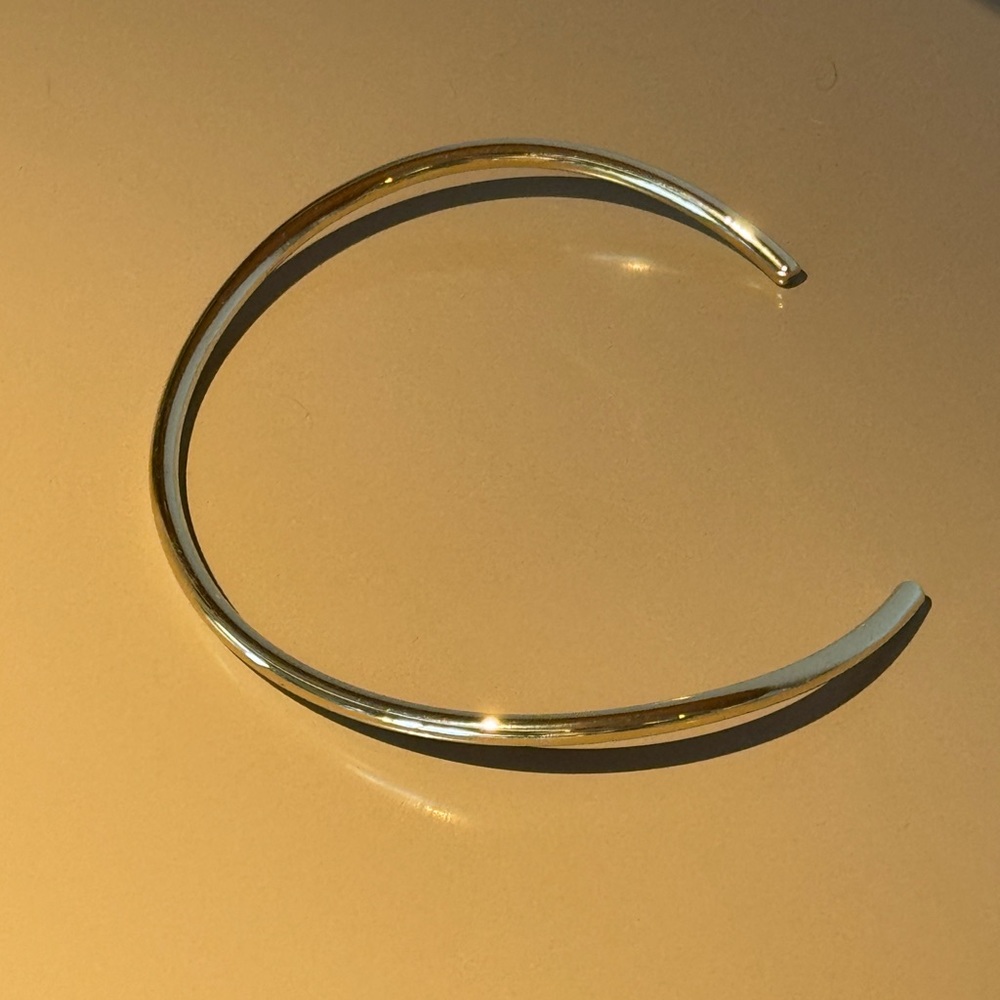 Gold Tone Collar Necklace